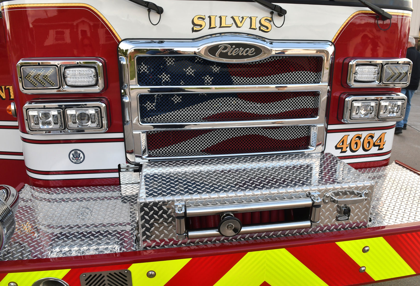 Silvis Fire Department new Pierce Enforcer Pumper
